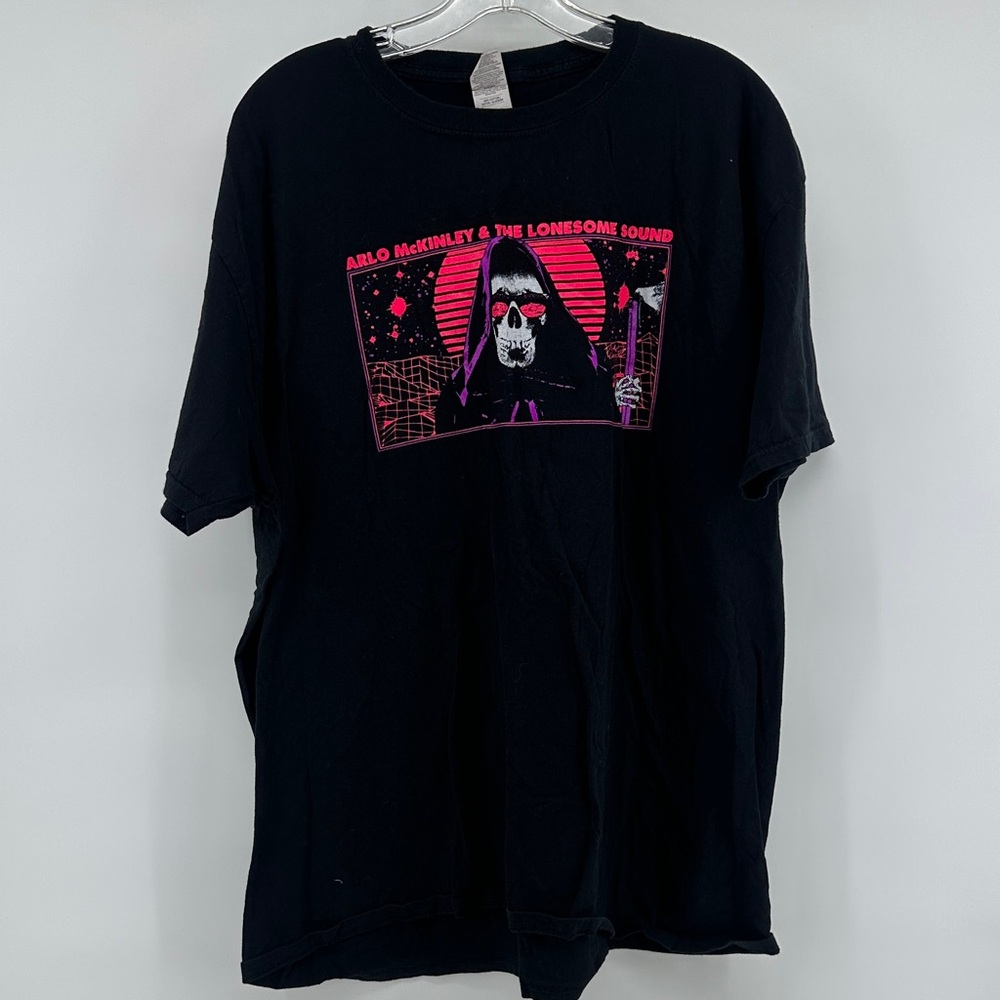 Arlo McKinley Gildan Softstyle Black Band T-Shirt Men’s 2XL